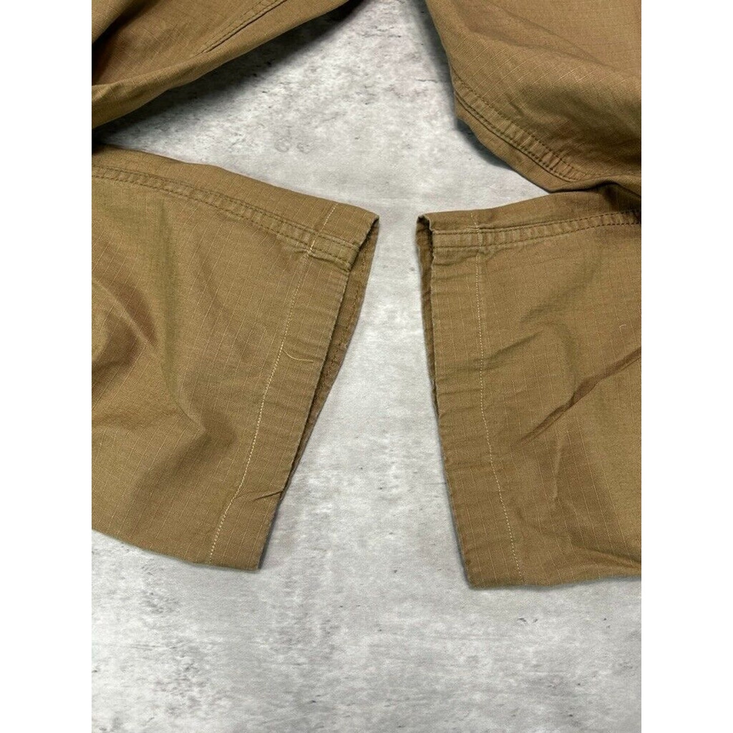Carhartt Original Fit Ripstop Canvas Workwear Cargo Pants Size 37 Beige