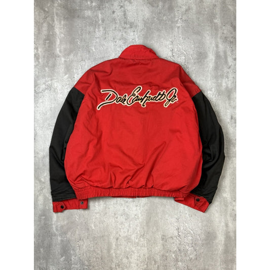 Vintage Dale Earnhardt Jr #8 Budweiser Racing Nascar Racing Jacket Size Large