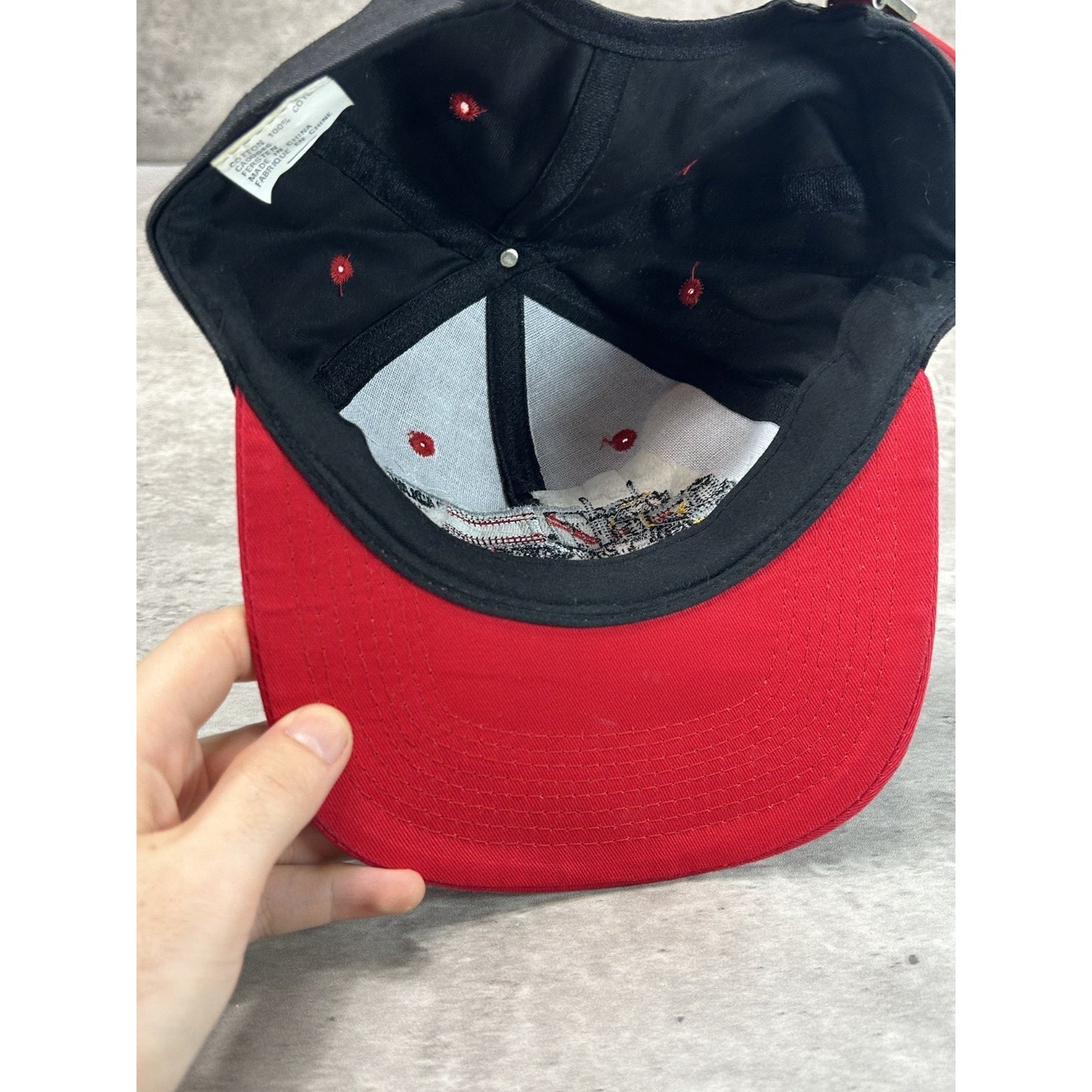 Vintage Laidlaw Carriers Inc. Embroidered Trucking Two Tone Strapback Hat OSFA