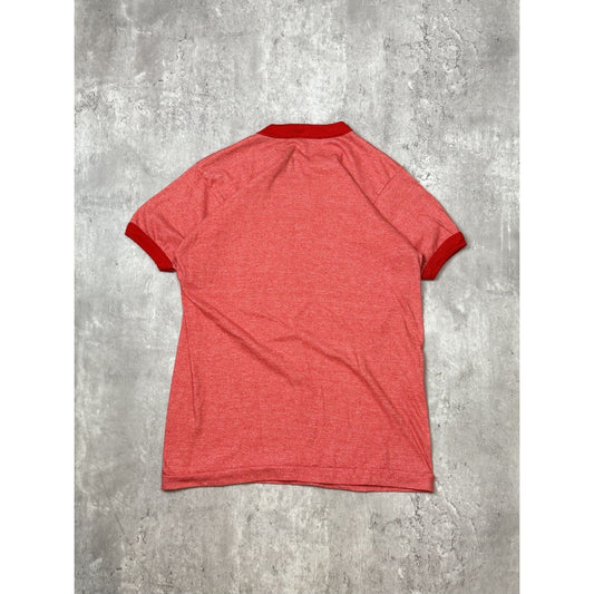 Vintage 1978 Waterford Homecoming Collegiate Crest Ringer T-Shirt Size Medium