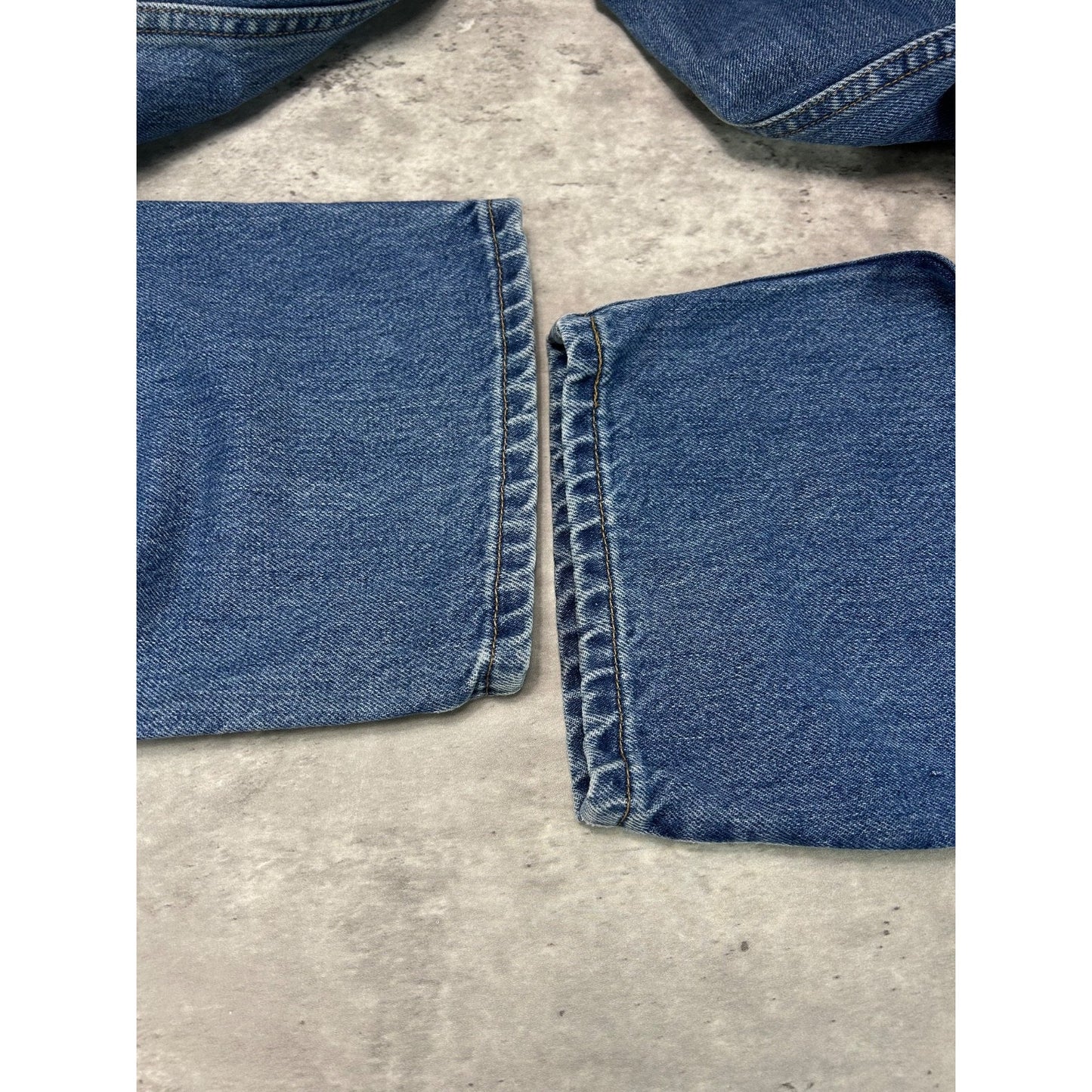 Vintage 90s Levis 550 Red Tab Medium Wash Denim Pants Size 35 Blue