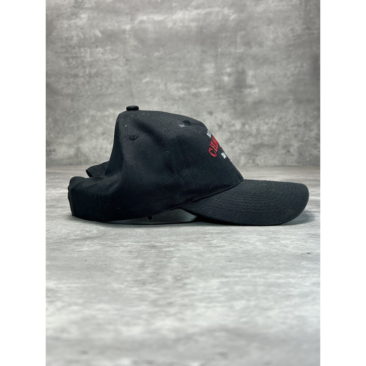 Vintage 2002 Ohio State Buckeyes NCAA National Champs Snapback Hat OSFA Black