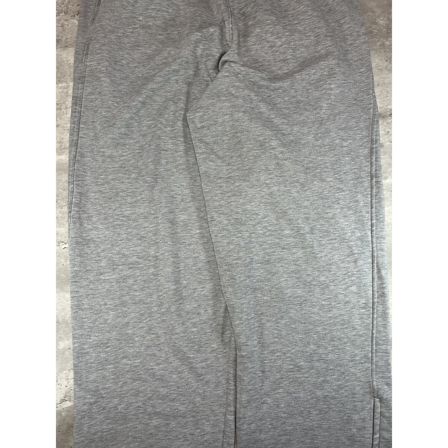 Vintage 2000s Nike Embroidered Swoosh Sweat Pants Size Large Gray