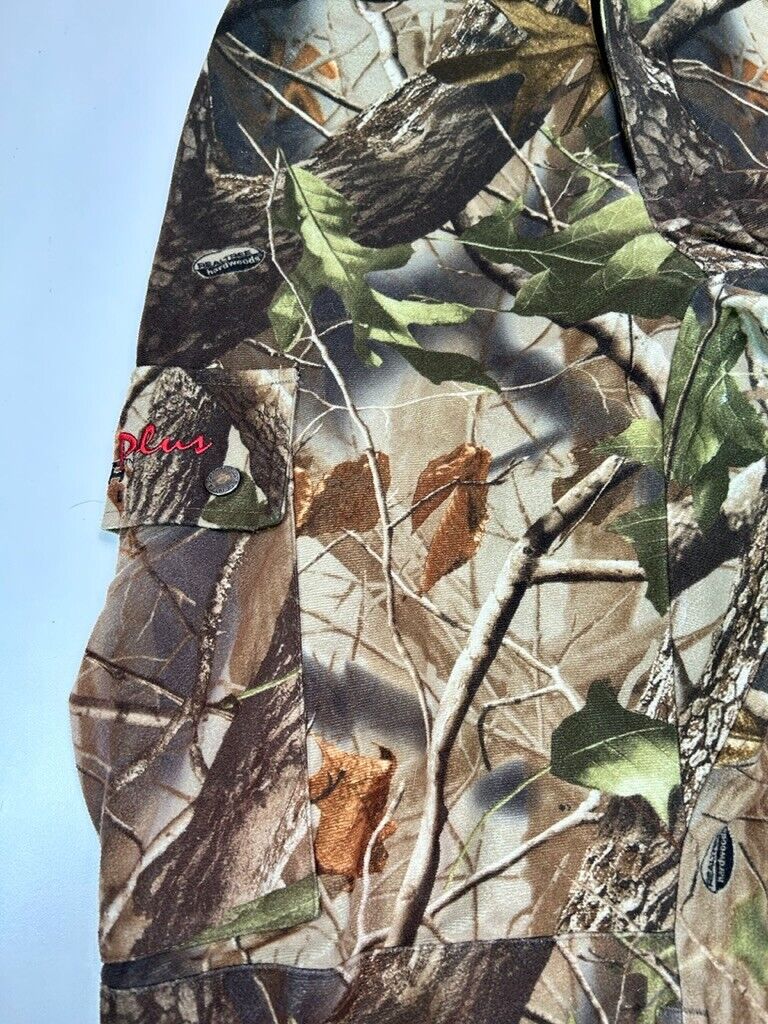 Vintage Scent Blocker Plus Realtree Hardwoods Camo Cargo Hunting Pants Size Small