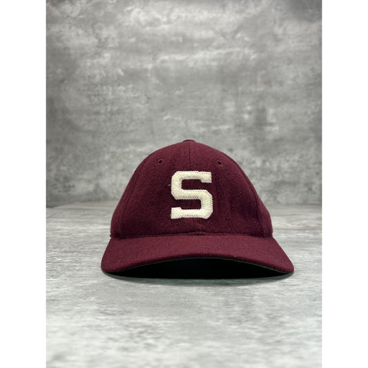 Vintage 80s/90s Stanford University NCAA Embroidered S Snapback Hat OSFA