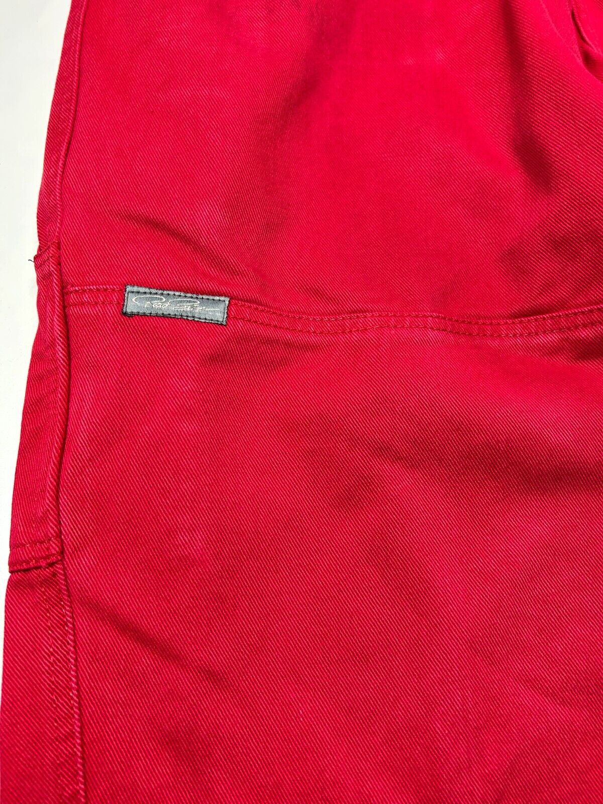 Vintage Rob Blue Canvas Workwear Style Double Knee Pants Size 37W