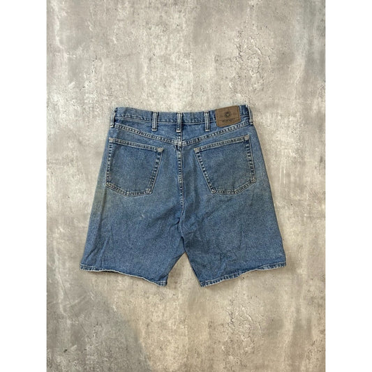 Vintage Wrangler Authentic Jean Medium Wash Denim Shorts Size 34
