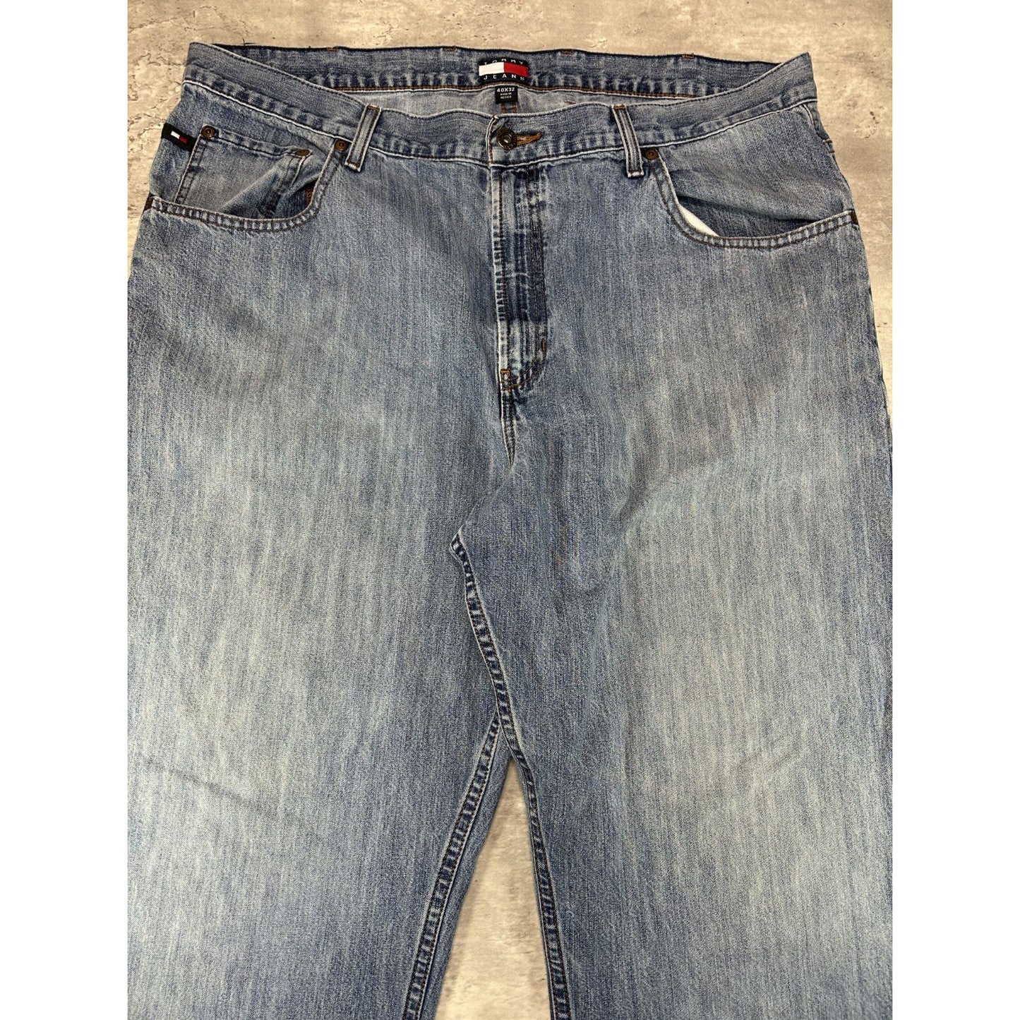 Vintage Tommy Hilfiger Medium Wash Denim Pants Size 40 Blue