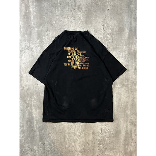 Vintage 90s Bruce Springsteen The Rising Rock Music Graphic T-Shirt Size Large