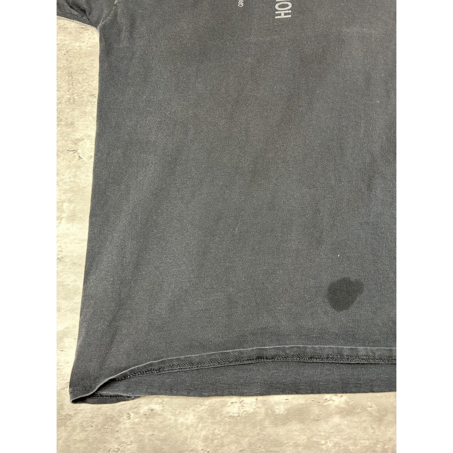 Vintage Harley Davidson Motorcycles Graphic Spell Out T-Shirt Size XXL Black