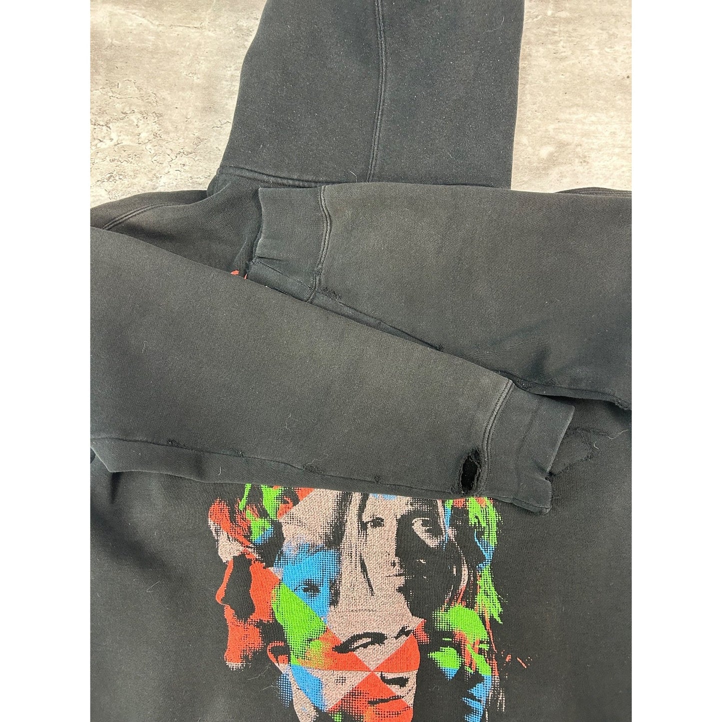 Vintage Foo Fighters Wasting Light Rock Music Full Zip Hooded Sweatshirt Medium