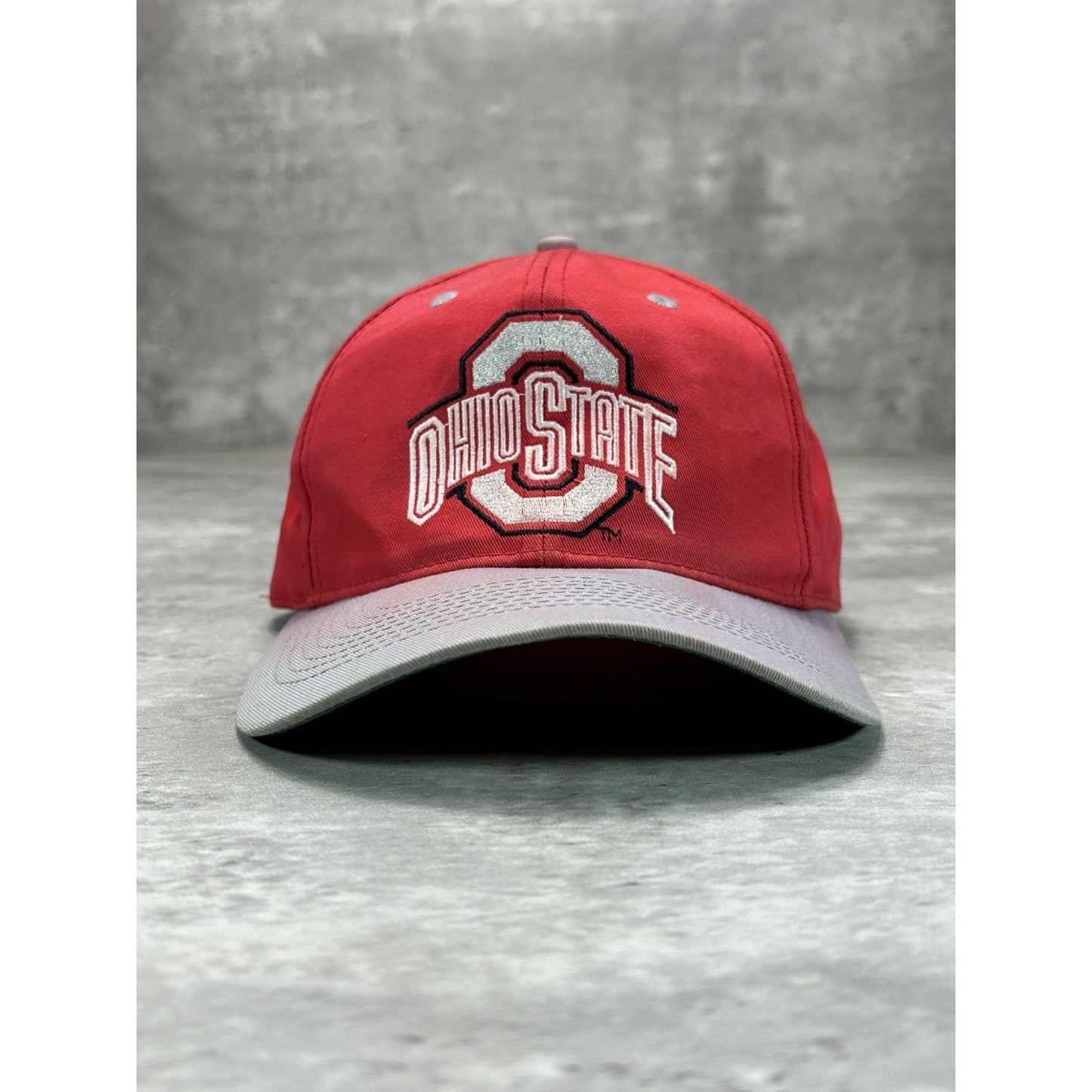 Vintage 90s Ohio State Buckeyes NCAA Embroidered Logo Snapback Hat OSFA