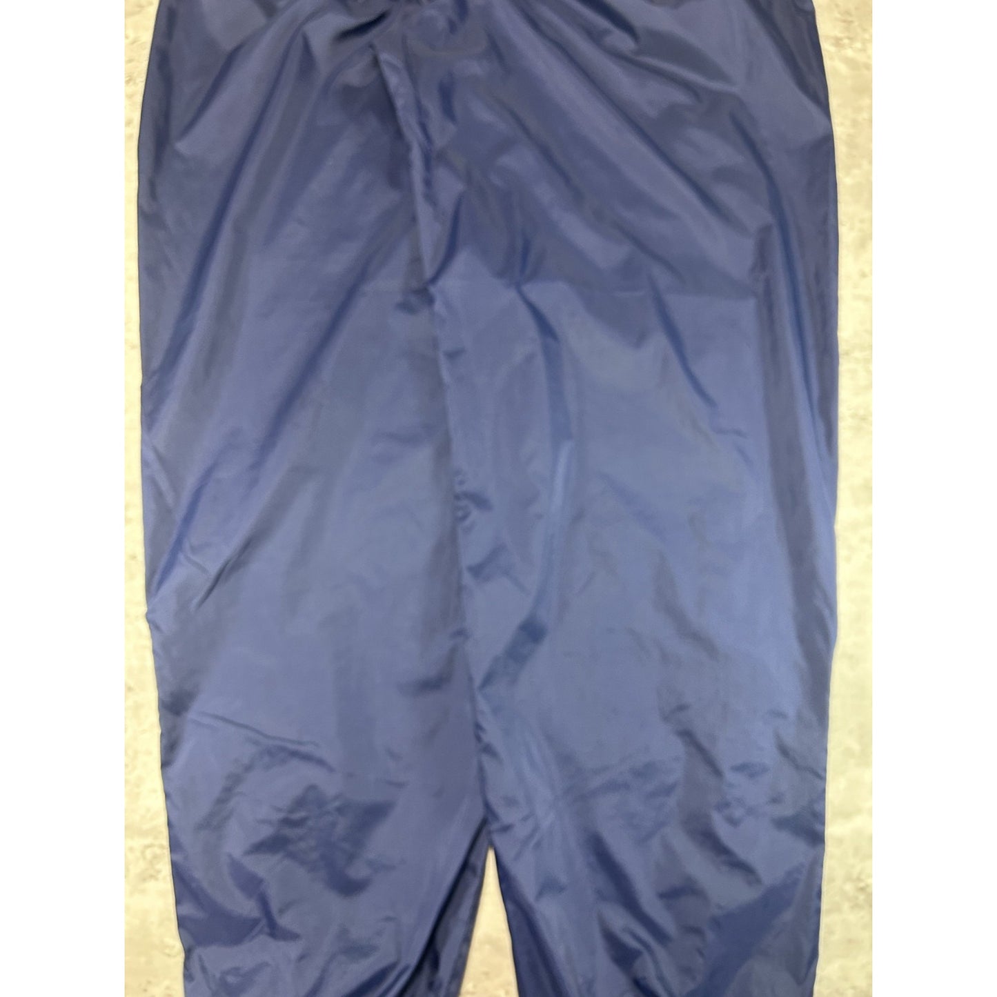 Vintage 90s Adidas Embroidered Logo Three Stripe Nylon Track Pants Size XL