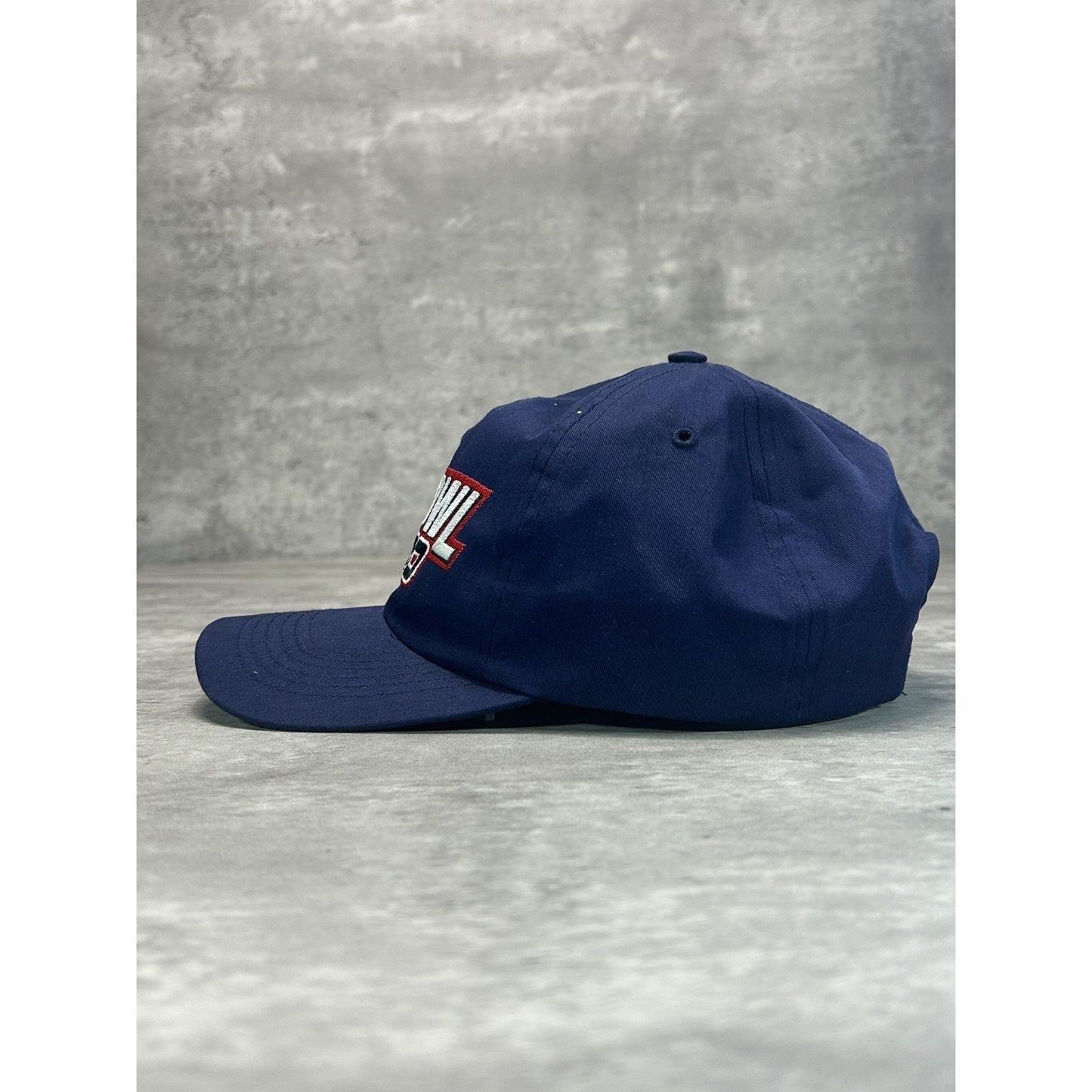 Vintage Bud Bowl 2000 Embroidered Spellout Football Snapback Hat OSFA