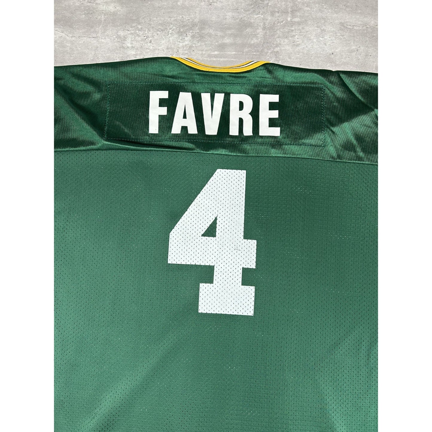 Vintage 90s Brett Favre #4 Green Bay Packers NFL Champion Jersey Size 2XL