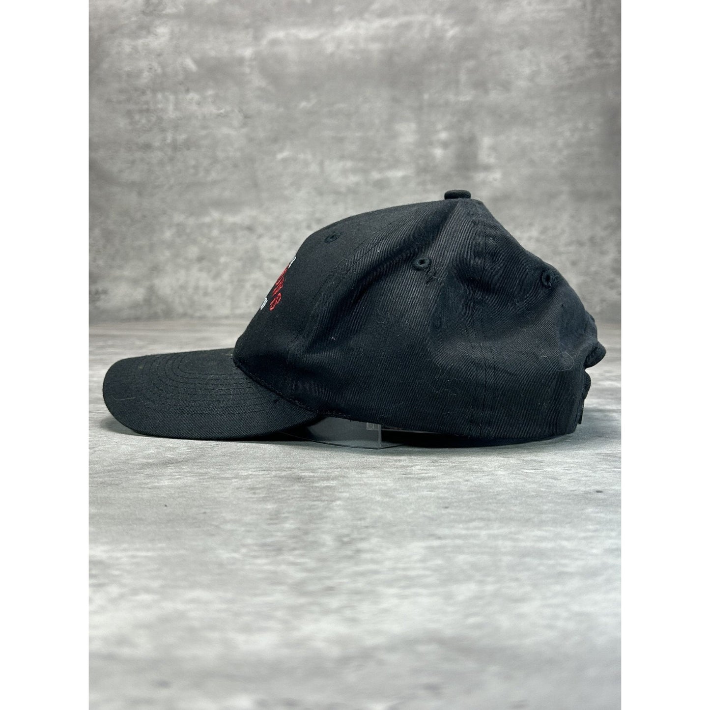 Vintage 2002 Ohio State Buckeyes NCAA National Champs Snapback Hat OSFA Black