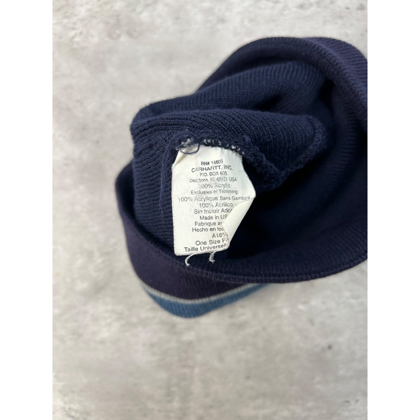 Vintage Nike Embroidered Swoosh Black Beanie Hat YOUTH