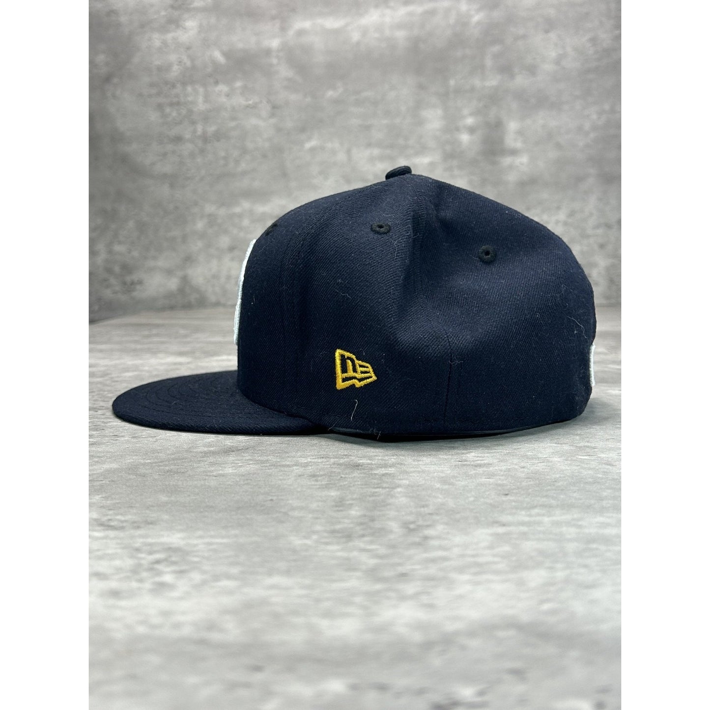 Charleston Riverdogs Milb Embroidered Logo Baseball Fitted Hat 7 1/2