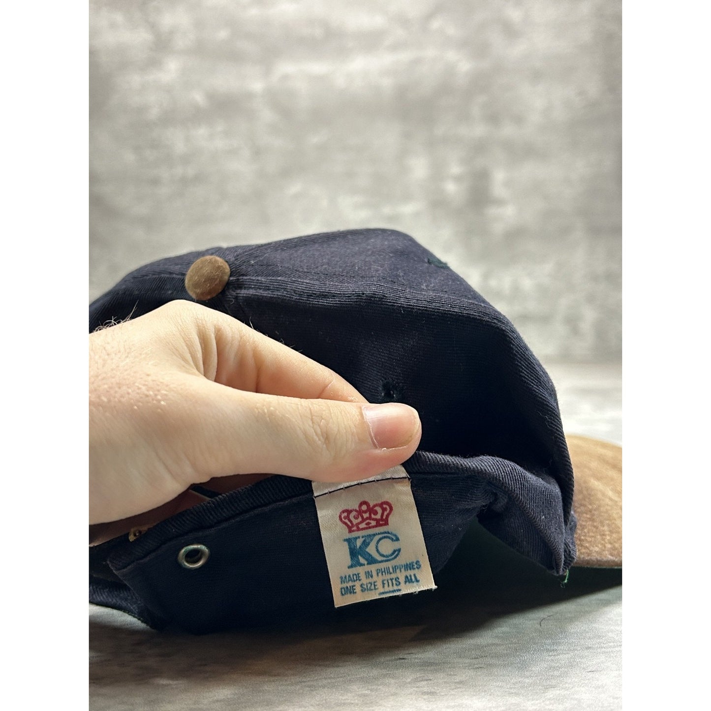 Vintage 90s Will Golf 4 Food Embroidered Comedy Slogan Strapback Hat OSFA