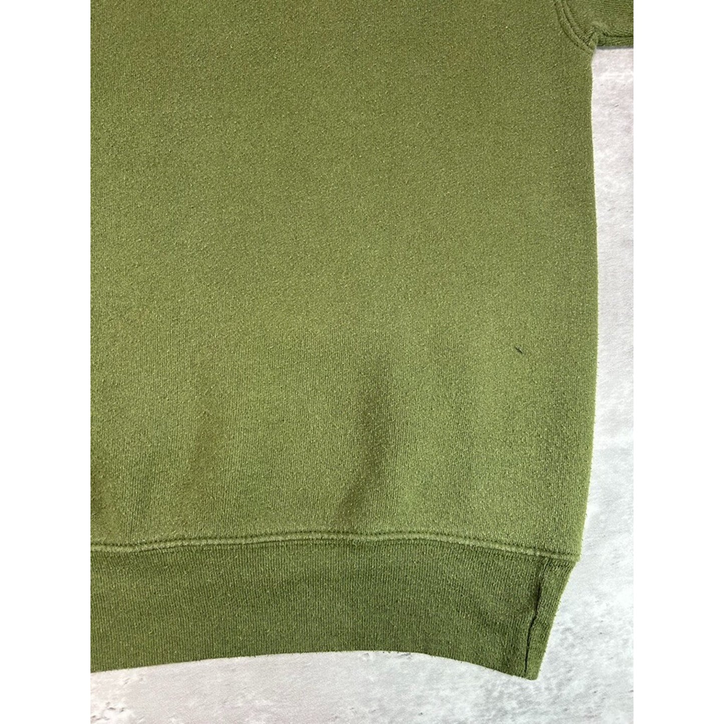 Vintage USMC Graphic Crest Spellout Pullover Sweatshirt Size Medium Green