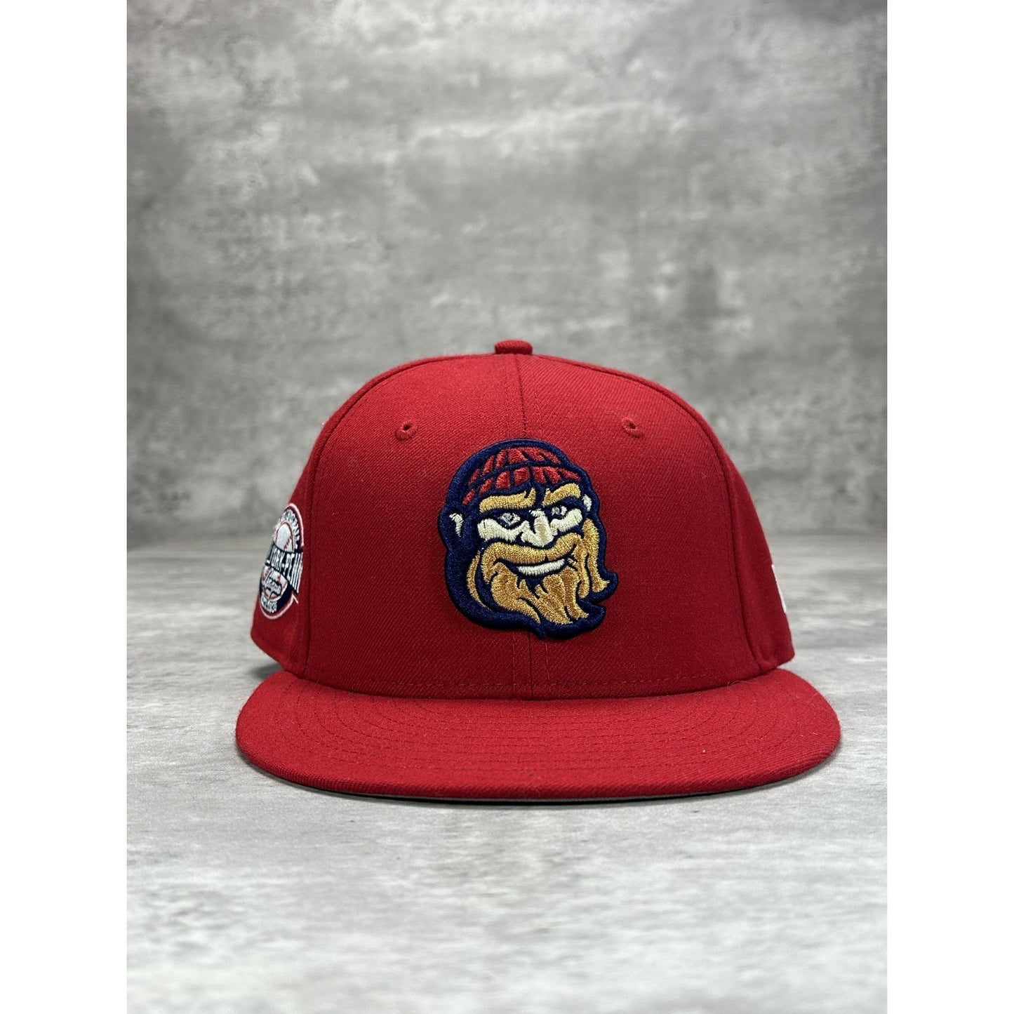 Vintage Adirondack Lumberjacks MiLB Embroidered Logo Fitted Hat OSFA