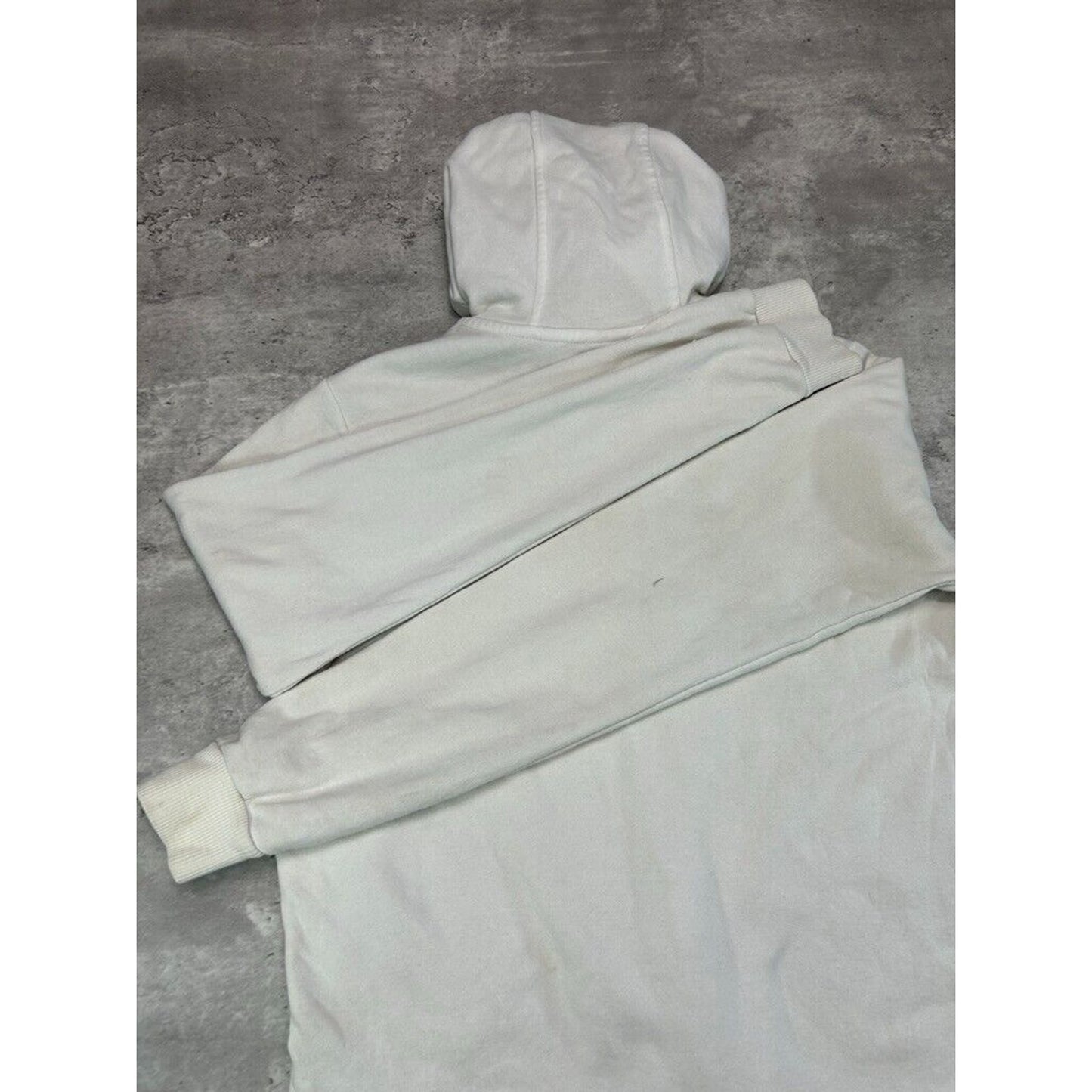 Vintage Womens Nike Embroidered Swoosh Spell Out Hooded Sweatshirt Size Large