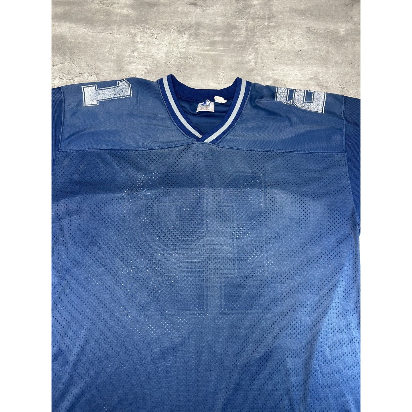 Vintage 90s Deion Sanders #21 Dallas Cowboys NFL Starter Jersey Size XL