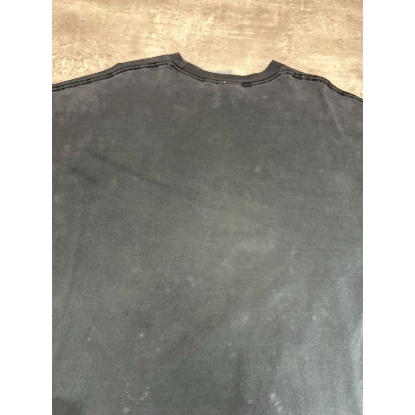 Vintage Y2K Flame Skull Sleeve Graphic Long Sleeve T-Shirt Size XXXL Black