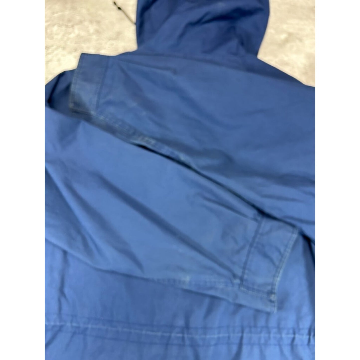 Vintage Eddie Bauer Full Zip Multi-Pocket Long Jacket Size Large