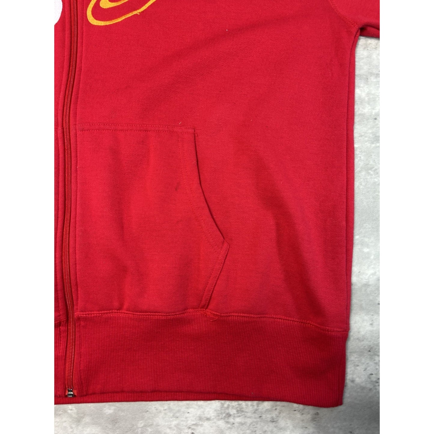 Vintage Y2K Coogi Embroidered Spellout Full Zip Hooded Sweatshirt Size 2XL