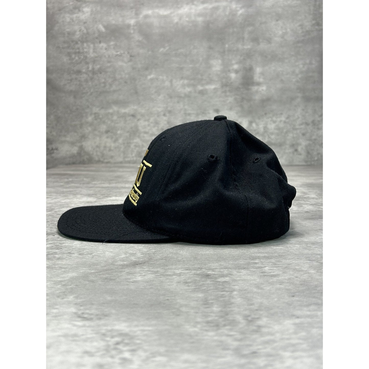 Vintage 90s Michigan Tech University NCAA Embroidered Spellout Snapback Hat OSFA
