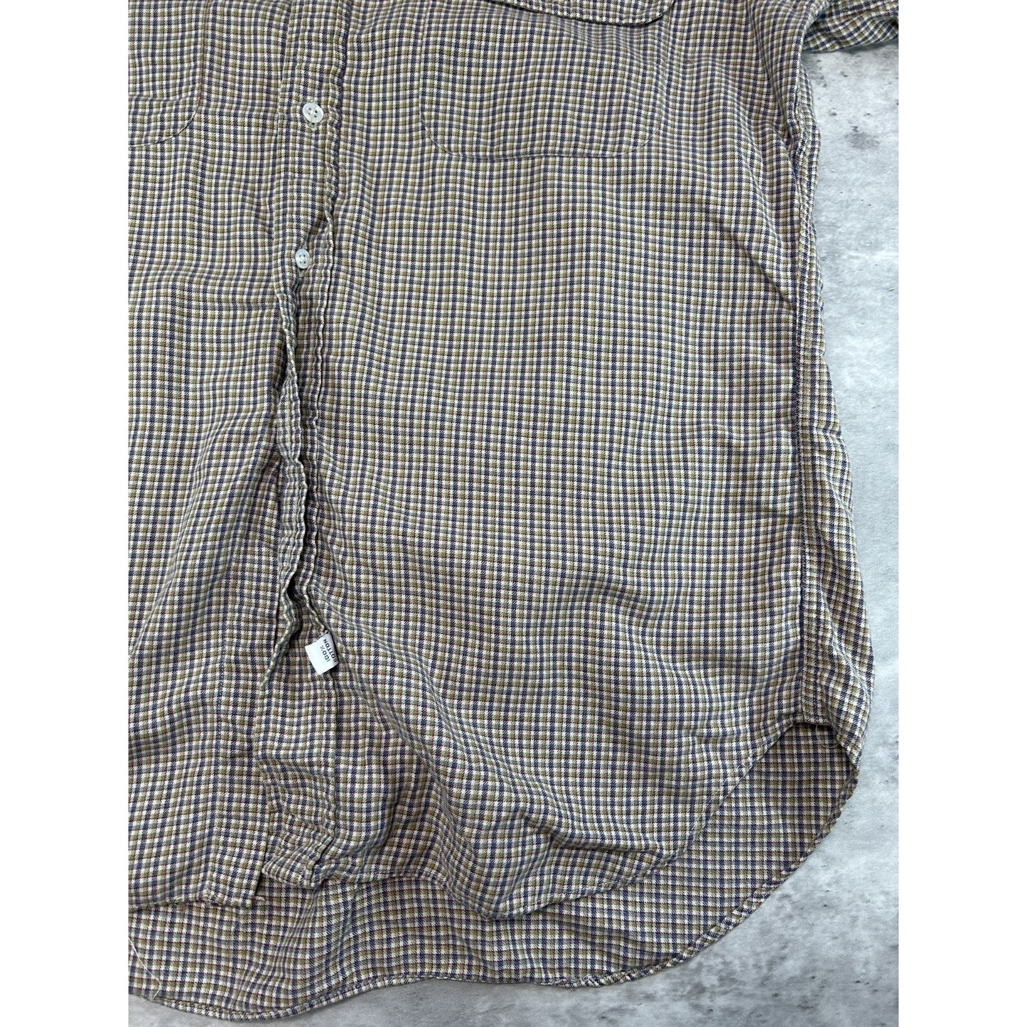 Vintage Polo Ralph Lauren Plaid Print Long Sleeve Button Up Shirt Size XL