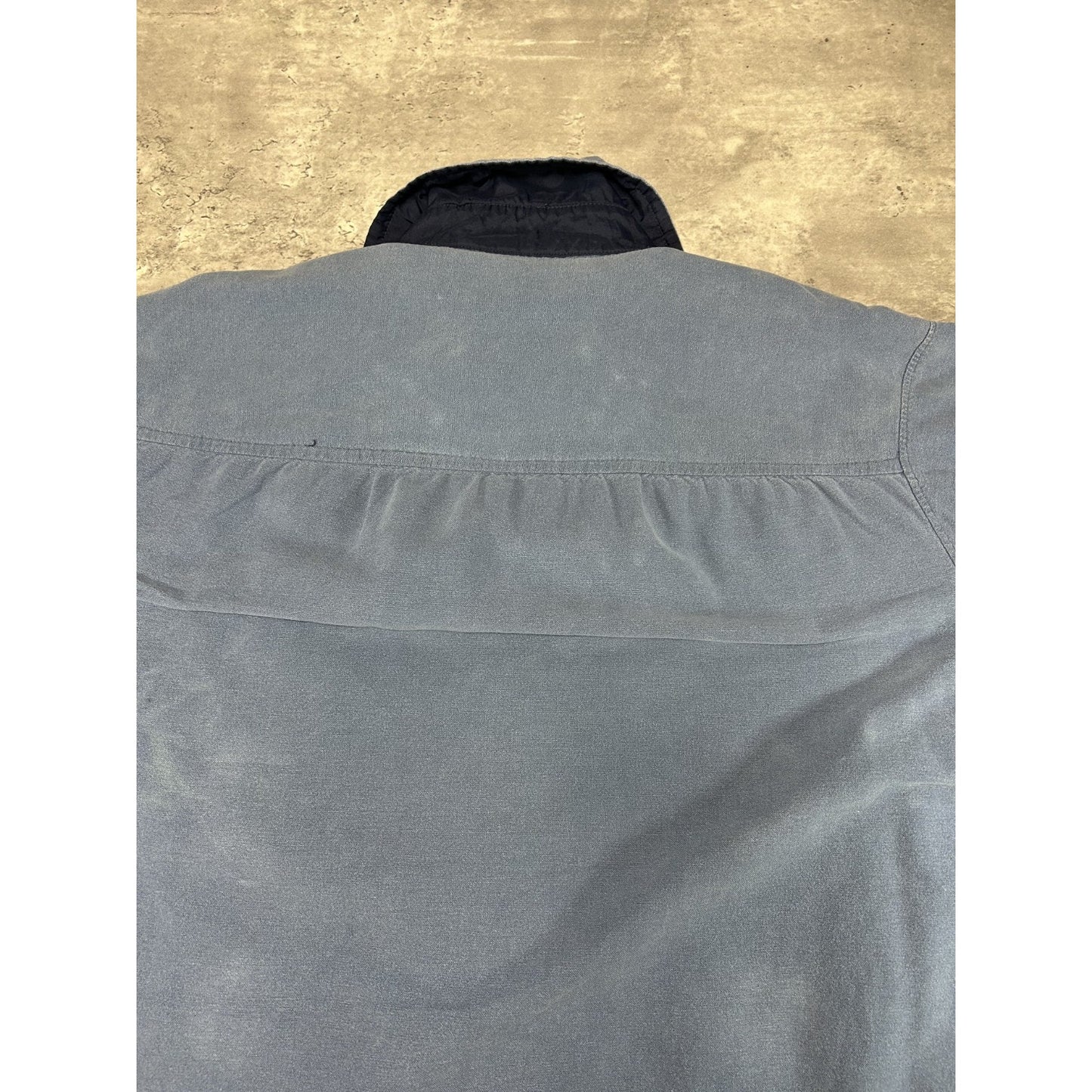 Vintage 90s Pearl Snap Long Sleeve Button Up Shirt Size 2XL Blue