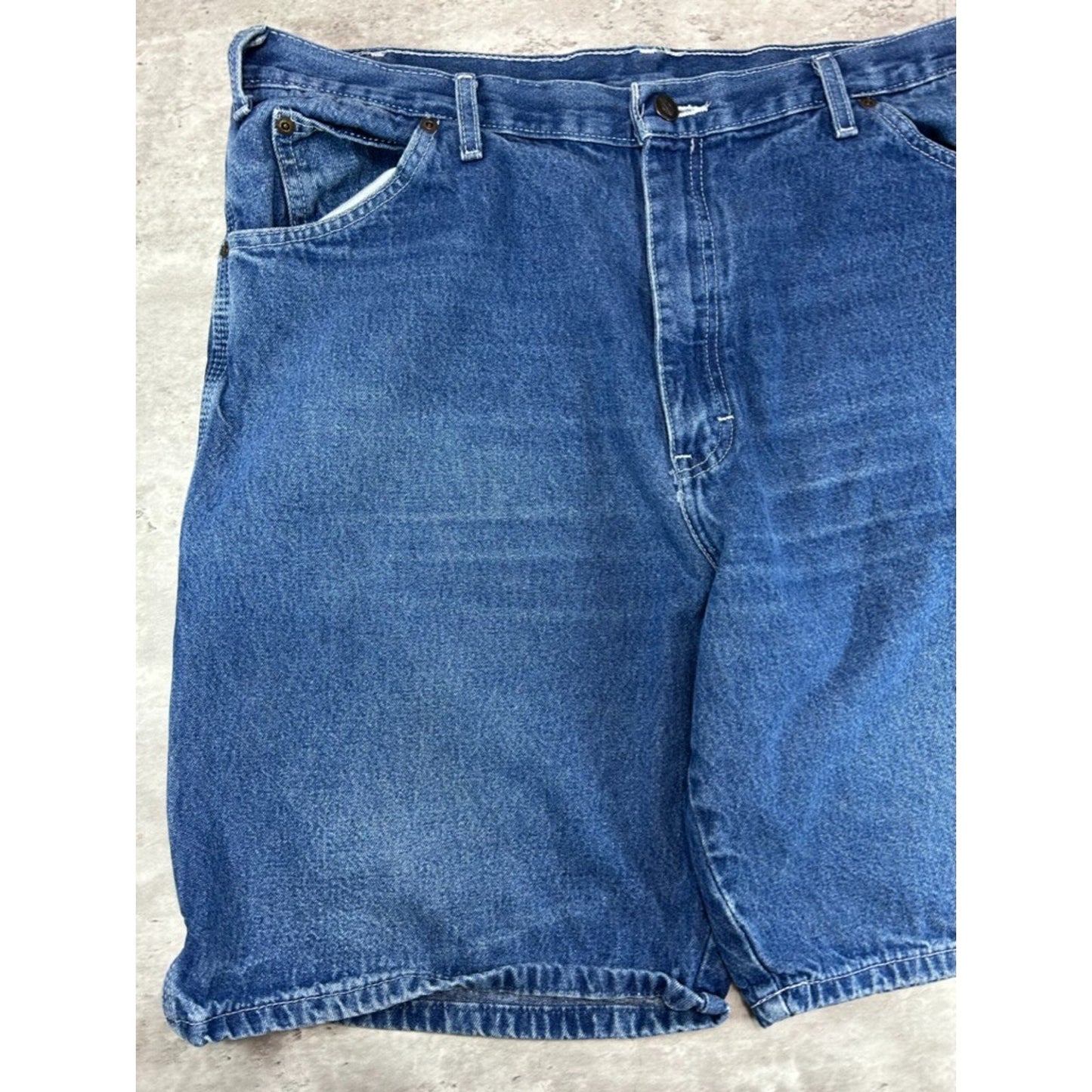 Dickies Dark Was Denin Workwear Carpenter Shorts Size 38