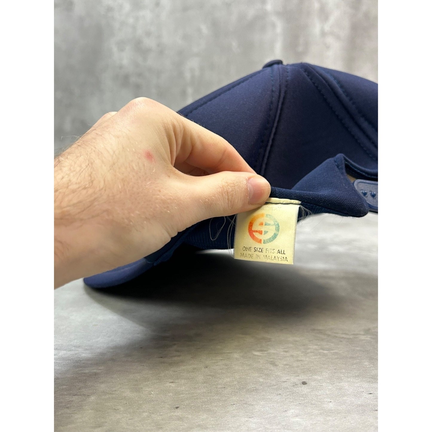 Vintage 90s Michigan Wolverines NCAA Graphic Logo Snapback Hat OSFA