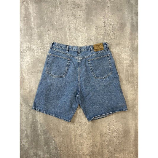 Vintage Wrangler Authentic Jeans Medium Wash Denim Shorts Size 35