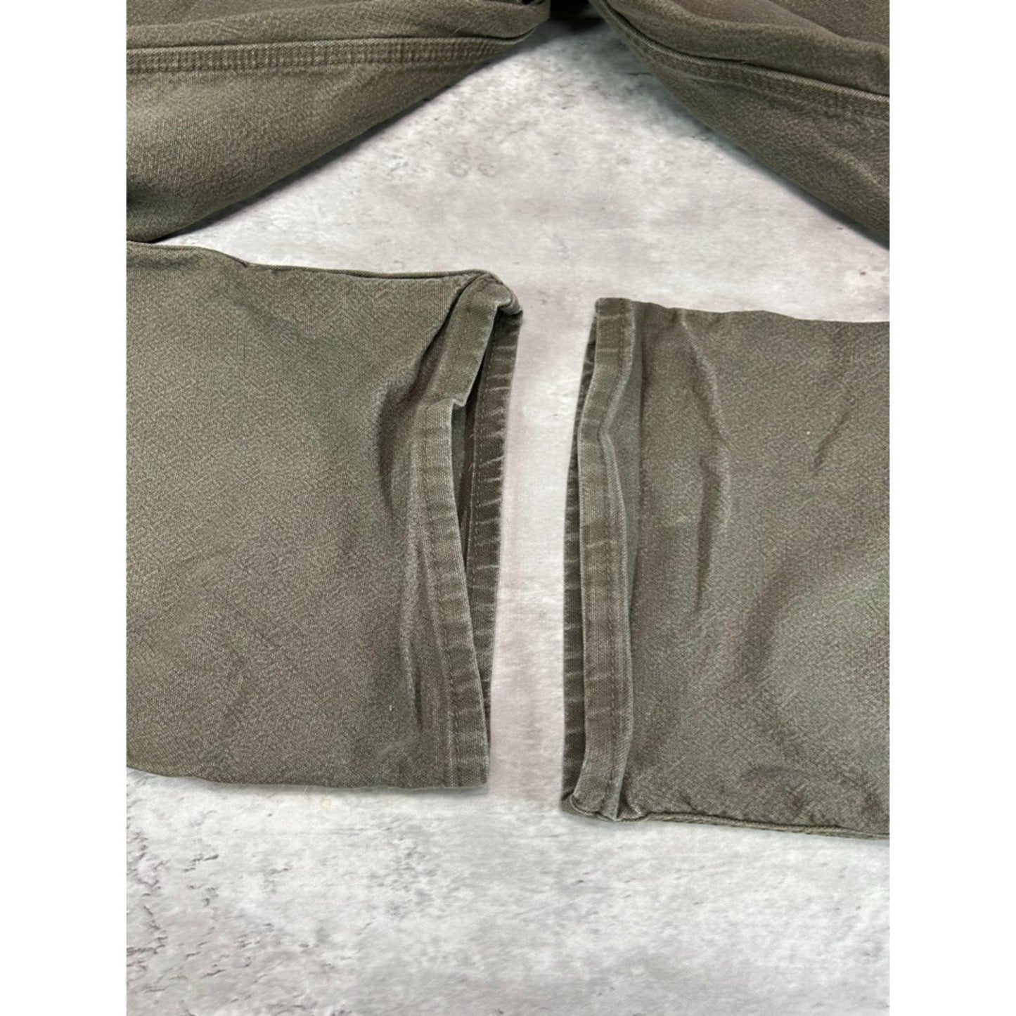 Carhartt Relaxed Fit Canvas Workwear Carpenter Pants Size 42 Green