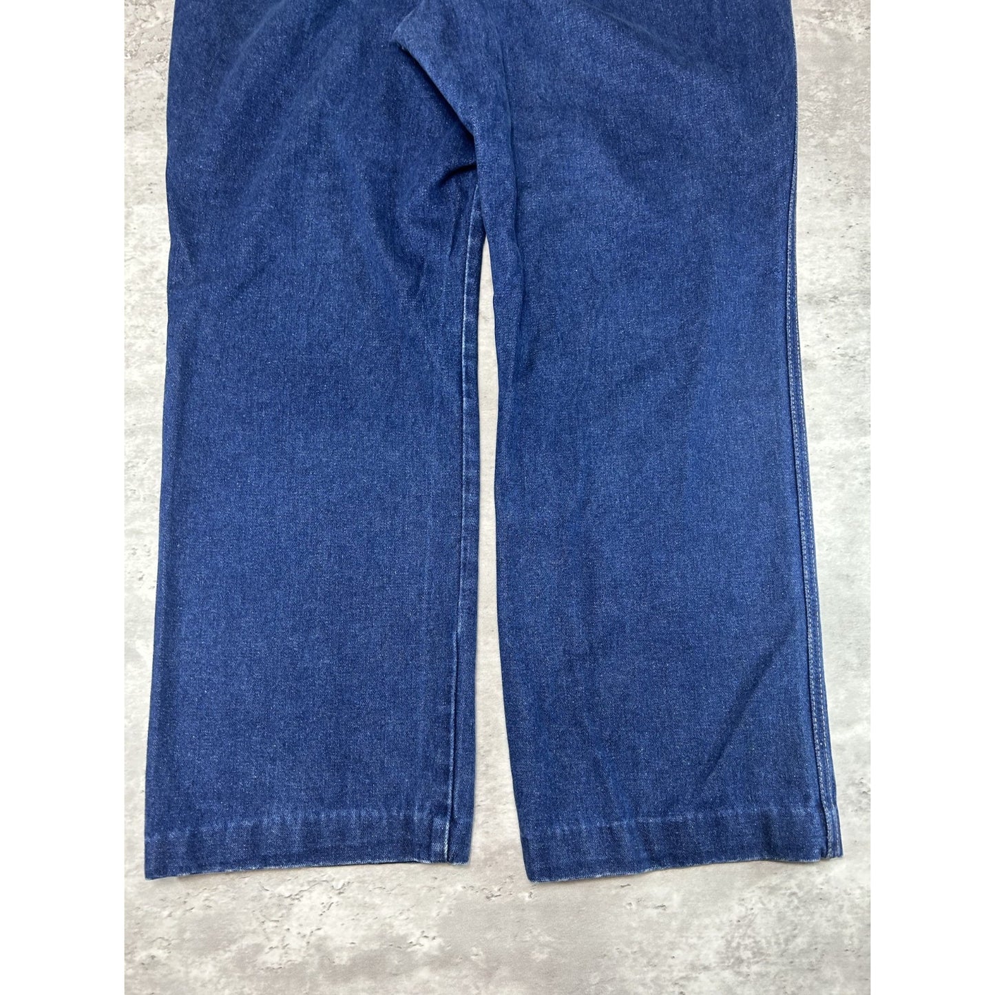 Vintage 70s/80s Wranglers Dark Wash Western Style Denim Pants Size 34