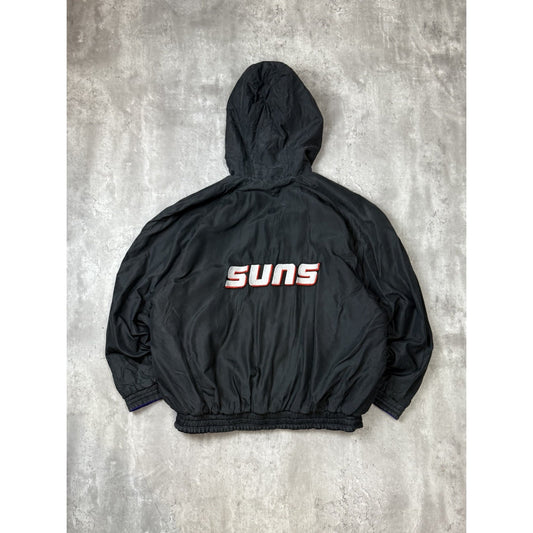 Vintage 90s Phoenix Suns NBA Embroidered Reversible Basketball Jacket Size XL