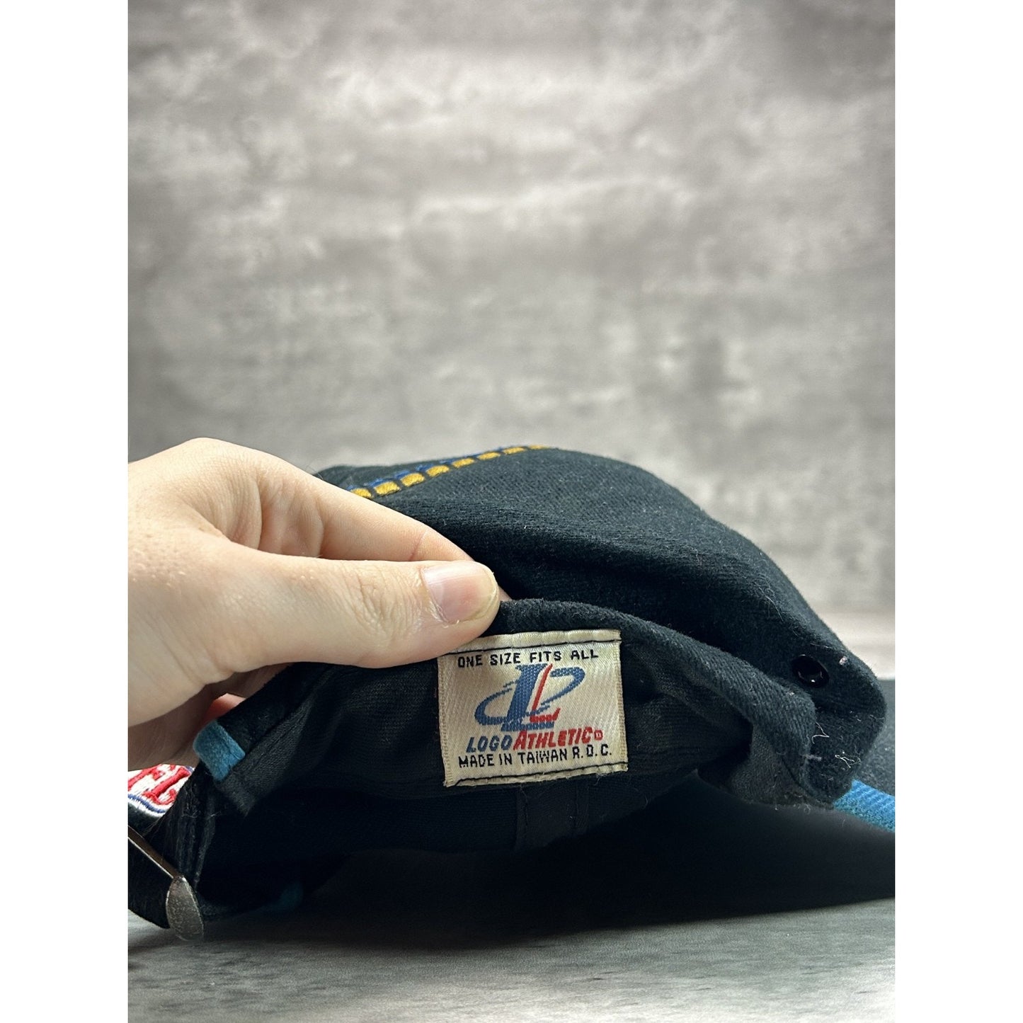 VTG 90s Jacksonville Jaguars NFL Embroidered Logo Athletics Strapback Hat OSFA