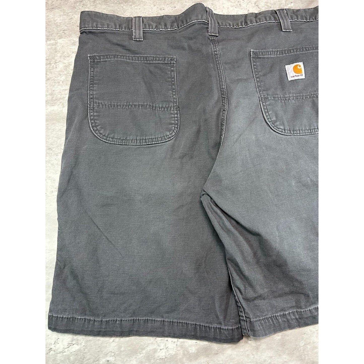 Carhartt Relaxed Fit Canvas Workwear Five Pocket Shorts Size 42 Gray