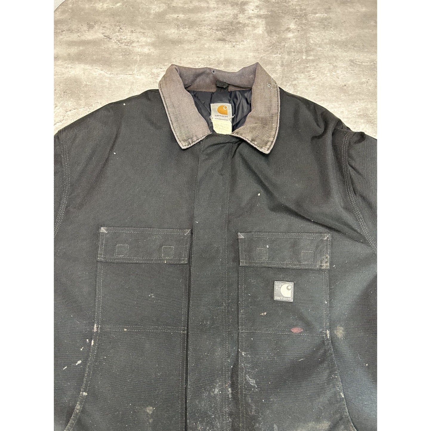Carhartt Quilted Lined Canvas Workwear Arctic Jacket Size XXL