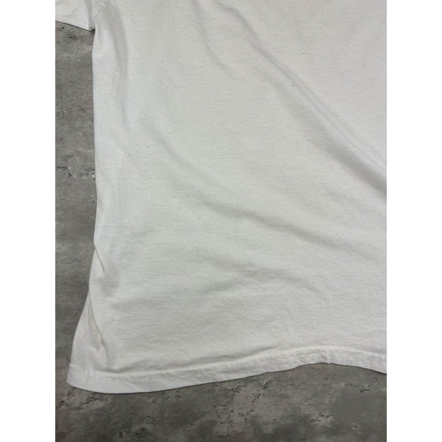 Vintage 2000 Budweiser Graphic Spellout Beer Promo T-Shirt Size XL White