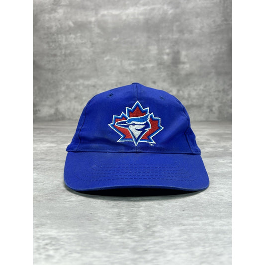 Vintage Toronto Blue Jays MLB Embroidered Logo Baseball Snapback Hat OSFA Blue