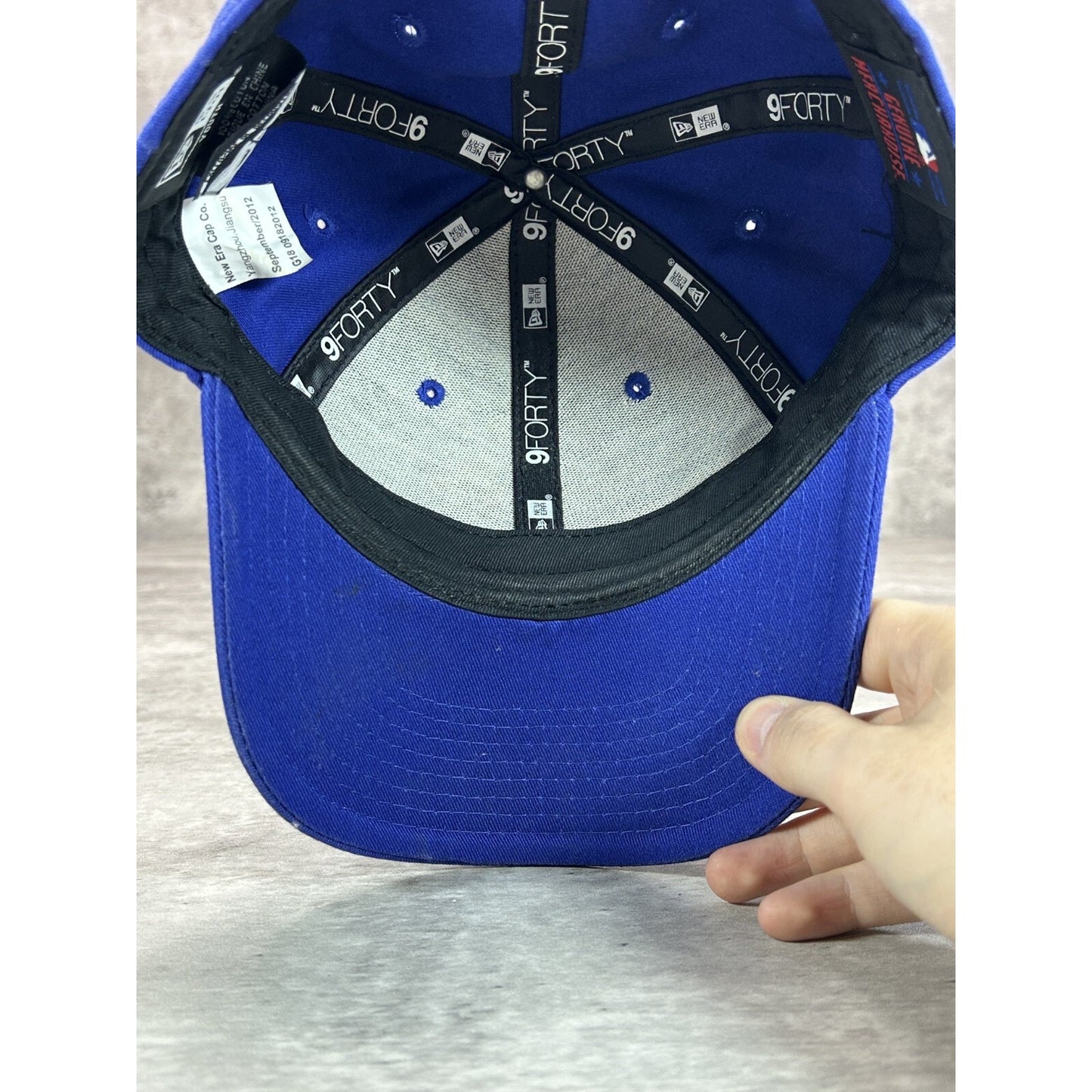 Toronto Blue Jays MLB Embroidered Logo Baseball Snapback Hat OSFA Blue