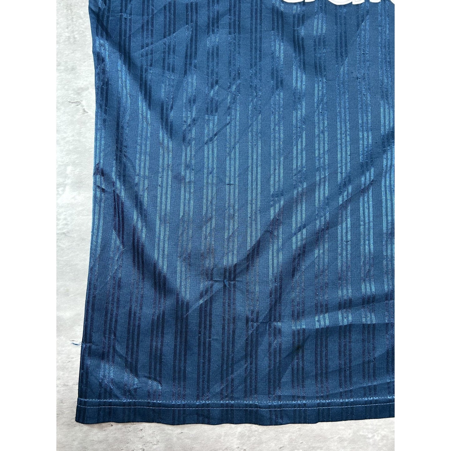 Vintage 90s Adidas Graphic Trefoil Two Tone Soccer Jersey Size XL Blue