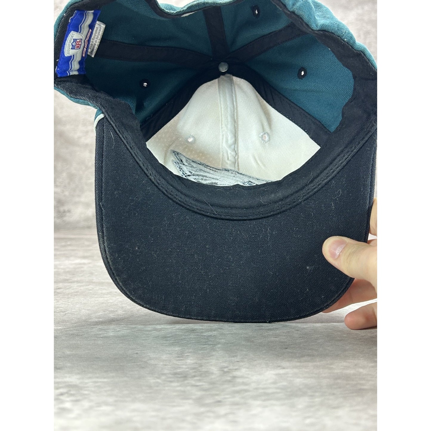 Vintage Y2K Philadelphia Eagles NFL Embroidered Logo Football Snapback Hat OSFA