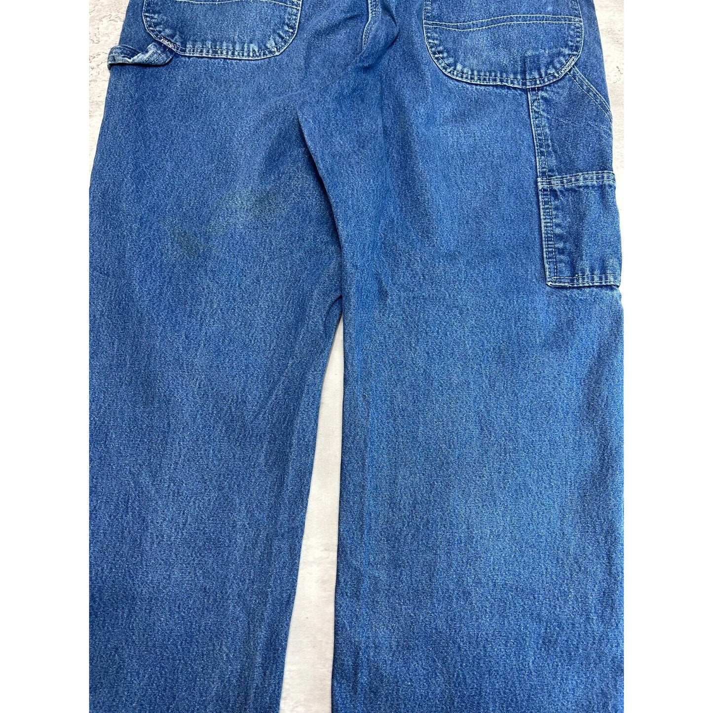 Dickies Dark Wash Denim Workwear Carpenter Pants Size 38
