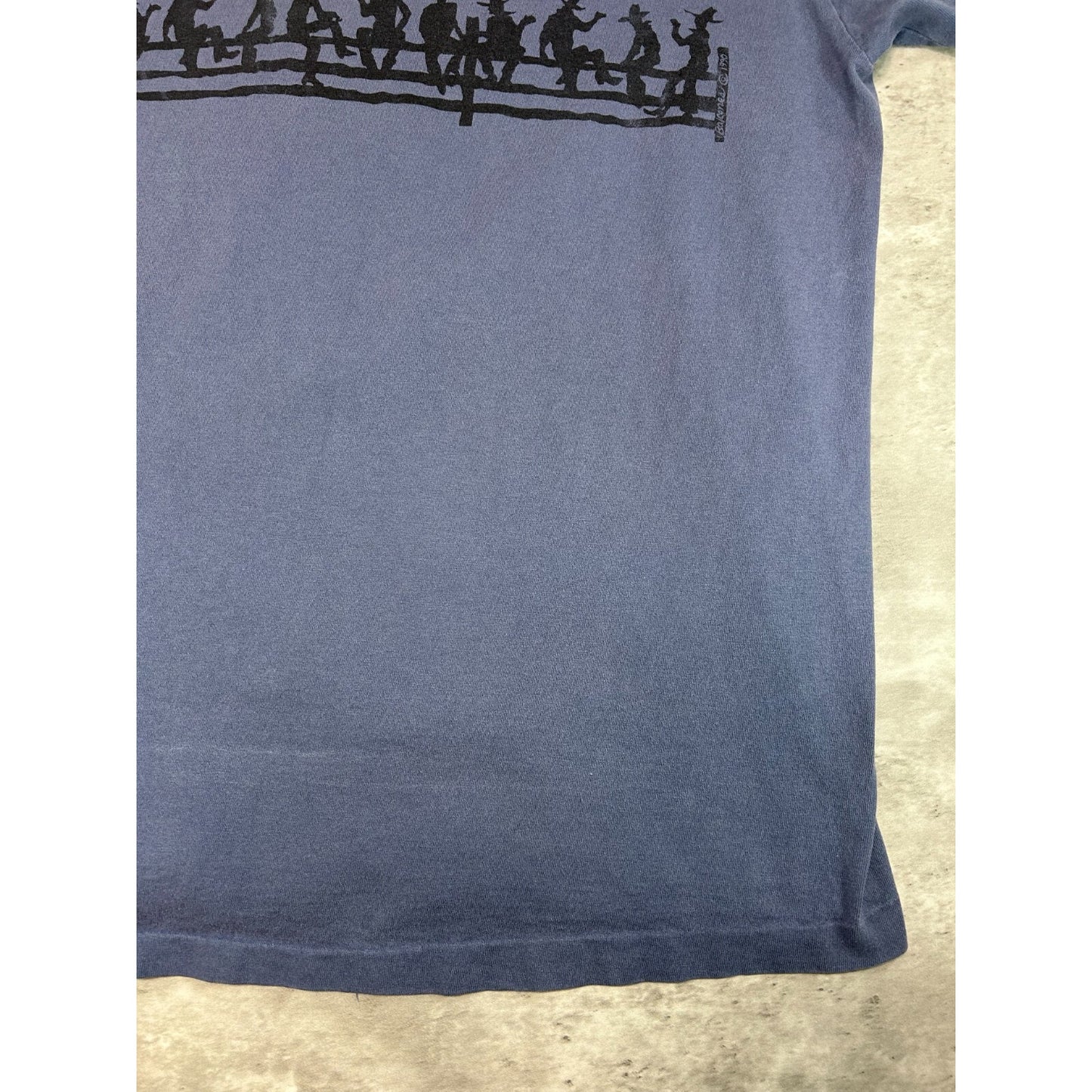Vintage 1990s Lane Quest Ranch Cowboy Graphic Destination T-Shirt Size XL