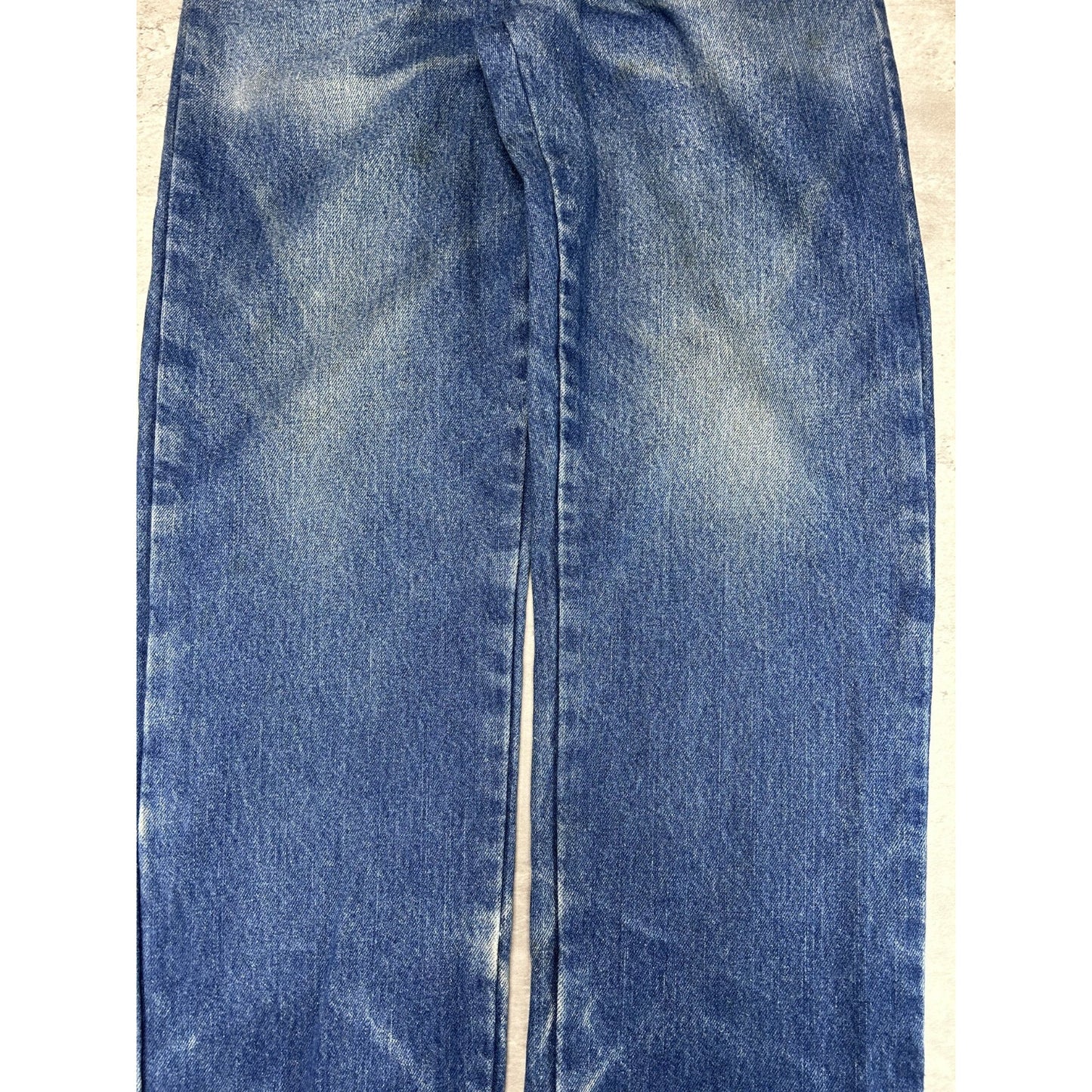 Vintage Dickies Dark Wash Denim Workwear Pants Size 33 Blue